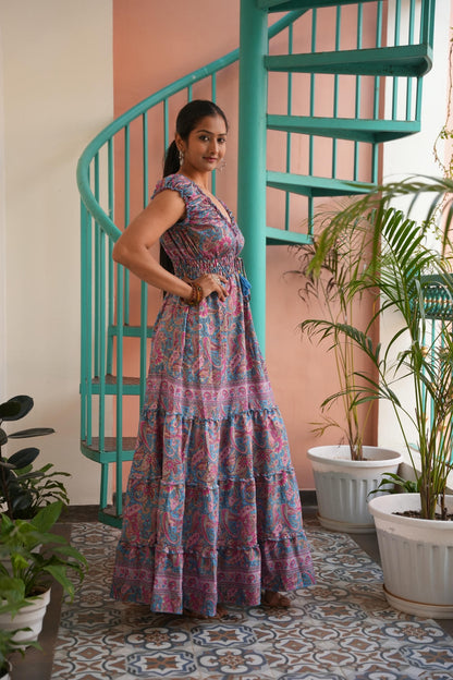 Boho Bliss Maxi Dress – Paisley Perfection